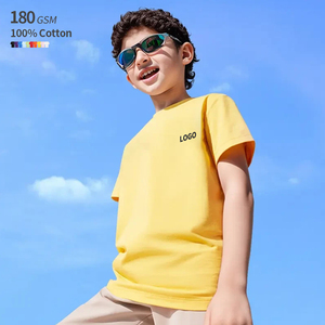 เสื้อยืดผู้ชายผ้าฝ้าย 100% 180 แกรม ระบายอากาศได้ดี ขายส่ง รับสกรีนโลโก้ เสื้อยืดฤดูร้อน - Product Image 1