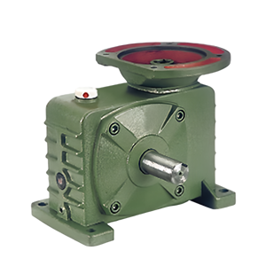 Промышленный односкоростной редуктор WPDX от производителя WP серии Железный корпус червячная коробка передач доступна в красном цвете - Product Image 5