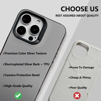 Coque de téléphone UV personnalisée pour iPhone 15 16 17 18 Pro Max, peinture UV IMD DIY, sublimation, impression 3D, coque de téléphone portable, prix d'usine