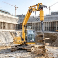 Tarière spirale à vitesse de forage rapide, pour forage terrestre et construction, directement de l'usine