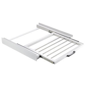 Kit d'empilage de sèche-linge pour lave-linge <span class=keywords><strong>à</strong></span> bas prix avec plateau d'<span class=keywords><strong>étagère</strong></span> <span class=keywords><strong>à</strong></span> linge coupe universelle - Product Image 1