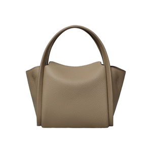 Bolso de Mano de Cuero Genuino de Lujo 2024, Impermeable, para Mujer, con Cierre de Cremallera, Capacidad de 20-35L, Diseño Templado, Correas de Hombro - Product Image 1