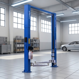 Sollevatore Idraulico a Due Colonne Tipo Gantry 5000kg, Attrezzatura <span class=keywords><strong>di</strong></span> Sollevamento a Doppio Cilindro per Officina e Garage - Product Image 1