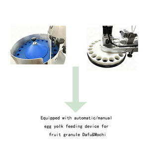 Machine d'enrobage automatique multifonctionnelle pour granulés de fruits, <span class=keywords><strong>Dafu</strong></span> et Mochi, modèle BNT-380 - Product Image 5