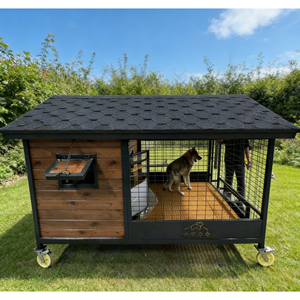 Waterproof Insulated <strong>Dog</strong> <strong>Kennel</strong> with Partition, Custom Logo, Dual <strong>Heating</strong> System and Easy Clean Design - Product Image 3