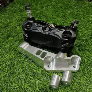 Set di Breket Kaliper/pinza da corsa Ninja R/SS/Rr 4 p 4 pistoni Cnc Breket 280mm 300mm 320mm pinze freno - Product Image 2