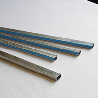 Entretoise pour double vitrage 19A 18,5 mm, barre d'entretoise en aluminium, bande de butyl, joint de porte en verre double trempé pour portes de garage et fenêtres