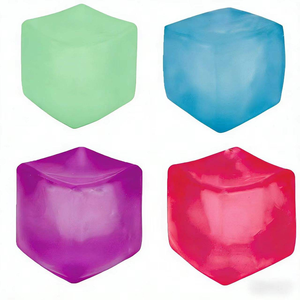 Juguete Sensorial Antiestrés CS Squishy Fidget, Cubo de Hielo Nedo, Juguete Blandito en Forma de Cubo, Pelota para Apretar, Juguetes Sensoriales - Product Image 2