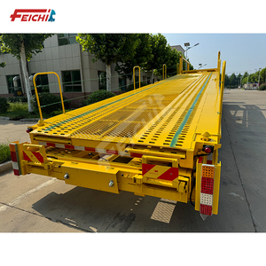 3 trục 4-8 xe ô tô xe giao thông vận tải hai tầng và đa vị trí xe bán Trailer Xe tàu sân bay xe tải Trailer - Product Image 6