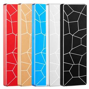 Disque SSD portable avec boîtier métallique, alimentation externe améliorée, modèle M.2 à motif glacé, transmission haute vitesse - Product Image 2