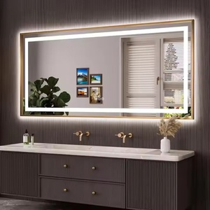 Hợp Kim Nhôm Đóng Khung Đầy Đủ Cơ Thể Mặc Quần Áo Gương Đầy Đủ Chiều Dài Tường Phòng Tắm Gương Cho Nhà Cửa Hàng - Product Image 4