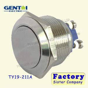 Interruptor de botón de retorno de resorte momentáneo universal de alta calidad con terminales - Product Image 3