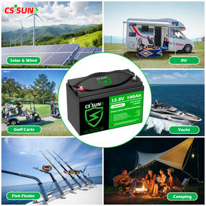 CSSUN baterai Li-ion 12,8v7ah, kapasitas kecil tahan lama untuk sistem UPS pengganti AGM penggunaan di rumah cal - Product Image 5