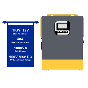 Sử dụng nhà 1000 Wát năng lượng mặt trời Power Inverter 1kw Single phase HYBRID INVERTER với MPPT điều khiển - Product Image 1