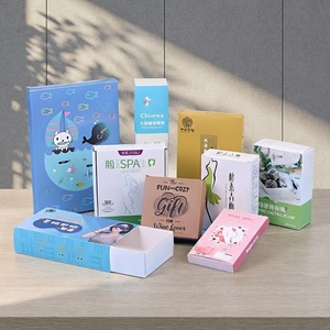 Boîte d'emballage en papier ondulé personnalisée avec logo, pliable, pour les produits de soin de la peau, les cosmétiques, les bougies, les parfums, les bijoux, les chocolats, les gobelets, les bouteilles - Product Image 5