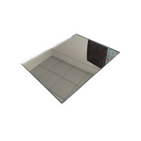 Frameless Wavy Low Iron 1mm Thick Silver Copper Aluminium Float Mercury Glass Mirror Plate Sheet 1mm Low Quantity 1.3mm for 1mm