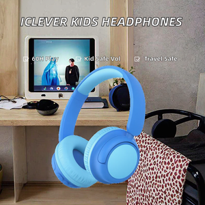<span class=keywords><strong>IClever</strong></span> BTH22 Kinder Over-Ear Leder-Kopfhörer mit Aktiver Geräuschunterdrückung (ANC) 60 Stunden Spielzeit USB-C Schnell-Lade-Kopfhörer - Product Image 4