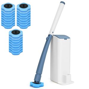 Dùng Một Lần Nhà Vệ Sinh Làm Sạch Bàn Chải Với Chủ Dùng Một Lần Nhà Vệ Sinh Làm Sạch Hệ Thống Với 24 Thay Thế Đầu - Product Image 1