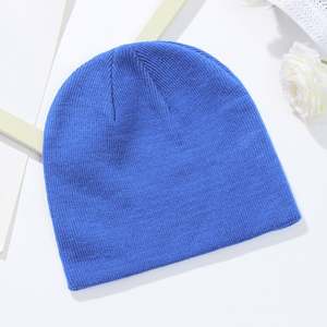 Nuevos Gorros de Punto Jacquard Unisex de Moda con Etiqueta Tejida Bordada Personalizada, Gorro de Invierno Acrílico con Lazo Común - Product Image 6