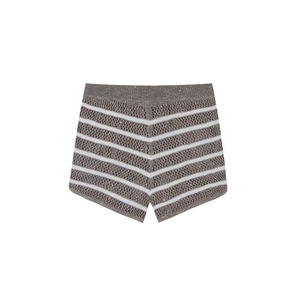 เสื้อกั๊กไหมพรมคอสูงแบบสั่งทำพิเศษ, เสื้อกล้ามถักลายทางผ้าฝ้ายแบบซิปสำหรับผู้หญิงขายส่ง - Product Image 4