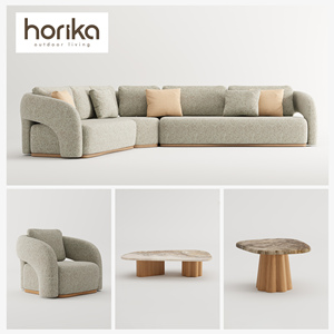 Conjunto de Sofás Modulares de Esquina de Lujo para Hotel Moderno, Conjunto de Sofás Seccionales Cómodos de Madera de Teca Impermeable para Exteriores, Muebles de Jardín - Product Image 4
