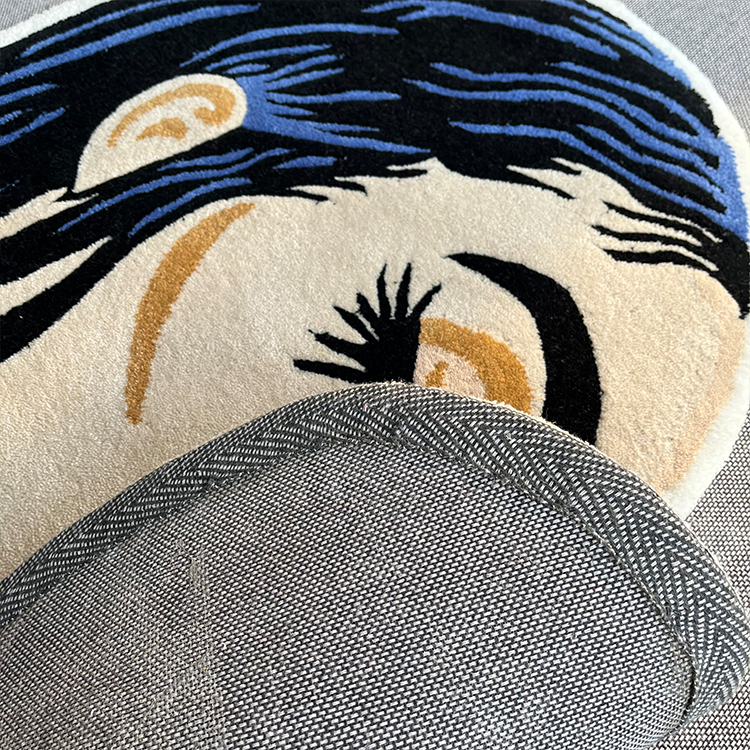 Custom Anime Designer Area Tufted Rug Mat Custom Rugs Own Logo Custom