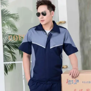 Women's White Shirt Long-Sleeved Shirt Company Spring And Summer Professional Short-Sleeved Work Clothes Blue Commuter Uniform
