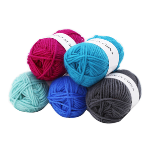Fil acrylique en gros pour le tissage, le tricot à la main, le crochet, fil de <span class=keywords><strong>laine</strong></span> 10g 12g 20g 100g, fil acrylique doux - Product Image 3