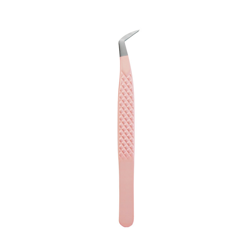 Long bec d'aigle à motif fibreux rose