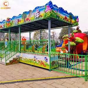 Attraction de fête foraine sur le thème des dinosaures, 12 places, petite montagnette pour enfants, autres manèges de parc d'attractions - Product Image 2