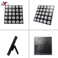Projecteur matriciel LED 5x5 COB Blinder 25W RGB 3-en-1 avec contrôle DMX512 et CRI 90 pour éclairage de club/scène