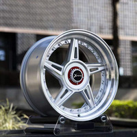 Rines de Aleación Clásicos de Cinco Radios para Autos Clásicos, 17x8.5 8x100/114.3 10x100/114.3, Estilo Vintage, Gran Venta