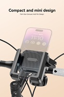 Support de smartphone en métal renforcé pour vélos et motos | Support anti-vibration robuste