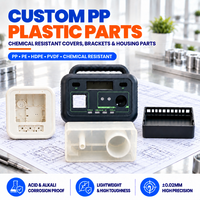 Layanan Pencetakan Injeksi Plastik untuk Penutup, Braket, dan Komponen Struktural Plastik PP Tahan Bahan Kimia Bergek Custom