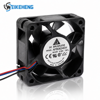 Ventilador de Refrigeración Original Delta DC24V 0.36A 5V 12V 48V AC 60X60X25mm 6025 6CM de Alto Flujo de Aire con Doble Rodamiento de Bolas AFB0624EH-T8YL para Inversor