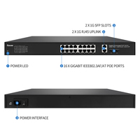 Commutateur PoE Gigabit 1000 Mbps 48 V 8 16 24 48 ports Commutateur réseau PoE pour caméra IP Enregistreur NVR