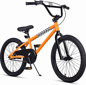Vélo pour enfants style <span class=keywords><strong>BMX</strong></span> 12-16 pouces avec roues d'apprentissage, béquille 20'', selle réglable, cadre en acier au carbone, frein à rétropédalage, pour garçons de 2 à 14 ans - Product Image 1