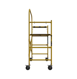 American Standard Mini echafaudage mobile pliable avec roues Etabli en acier pour electricien/charpentier/peintre/jardinier - Product Image 3