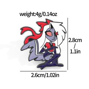 Pins de Esmalte Duro con Personajes de Películas de Dibujos Animados al por Mayor, Pins Metálicos Decorativos para Bolsos y Ropa - Product Image 5