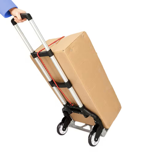 1 साल की वारंटी ओएम अनुकूलन समर्थन और कारखाने की कीमत के साथ खरीदारी के लिए किंगस्टार समायोज्य 2-व्हील एल्यूमीनियम हैंड ट्रॉली - Product Image 3