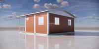 Maison mobile portable Skyacross Factory Direct de 20 pieds |   Petite maison préfabriquée moderne avec espace de vie et cuisine ouverts