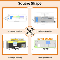 CAMPTRL, Carrito de Comida Móvil Económico, el Más Vendido, Carrito de Comida Pequeño Personalizado, Fabricante de Cocinas Móviles, Carrito de Snacks y Helados