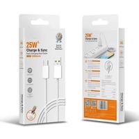 Aksesoris Smartphone LS891 Kabel Data 1M 25W Set Kabel USB 2.0 Micro USB Tipe-C PD Pengisian Cepat Kabel Data Tipe C