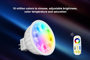 Fut104 Miboxer 4w Mr16 LED 2,4 GHz Lampen scheinwerfer Gu5.3 Sockel AC/DC 12V Rgb cct Farbe und Temperatur veränderbares dimm bares Licht - Product Image 3
