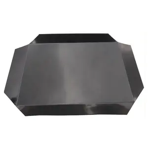 Feuille antidérapante en plastique HDPE noir, 2 pièces, ascenseur pliable, doublures de palette en plastique, prix bon marché