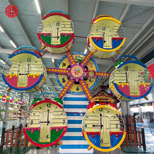 Manège <span class=keywords><strong>de</strong></span> <span class=keywords><strong>parc</strong></span> d'attractions, équipement <span class=keywords><strong>de</strong></span> jeu extérieur, aire <span class=keywords><strong>de</strong></span> <span class=keywords><strong>jeux</strong></span> intérieure et extérieure personnalisée, 6 cabines, mini-roue gigante pour enfants - Product Image 2