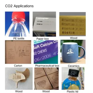 Marcador de Grabado Láser de CO2 Wdotmark Económico para Codificación por Lotes, Impresión de Códigos QR en Cajas de Regalo de Madera, Plástico PP y Cartón - Product Image 2