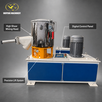 Mélangeur de liquides chimiques à haute vitesse à l'échelle du laboratoire, machine de dispersion à cisaillement élevé pour laboratoire avec affichage numérique