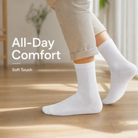 Chaussettes mi-mollet en coton respirant, chaussettes de sport douces et confortables pour femmes et hommes, pour la course, la marche, l'entraînement, la salle de sport, usage quotidien, OEM