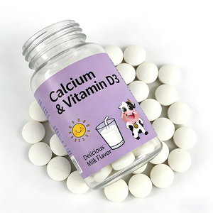 วิตามินเสริม OEM วิตามินดี3 ชนิดเม็ด สำหรับการดูดซึมแคลเซียมและสุขภาพ<span class=keywords><strong>กระดูก</strong></span> พร้อมเสริมสุขภาพหัวใจ - Product Image 2